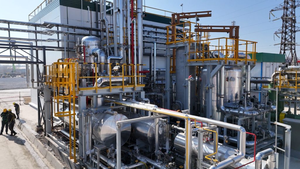 Огнезащита металлоконструкций, объект Air Products CO₂ plant, Навои